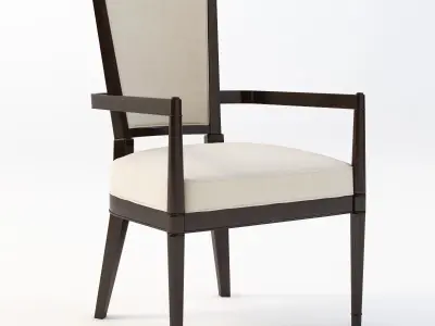 Bolier Modern Luxury Arm Chair 90015 3D model