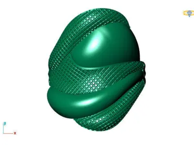 Women Plain Ring STL Models Womens Ring 3dmodels 3D print model 3D print model 12