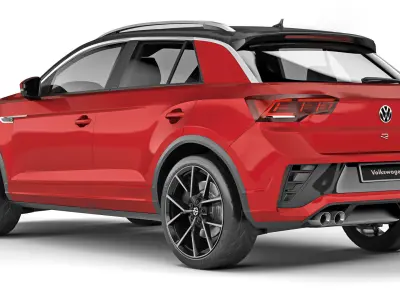 Volkswagen T-Roc R 2022 3D model