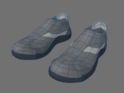 Relax shoes 3D model