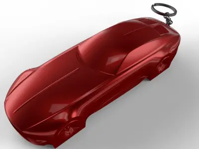 Mercedes Maybach Vision 6 Concept Car Speedform Keychain  3D print model