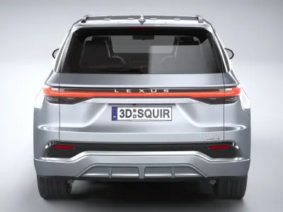 Lexus TX 500h 2024 3D model