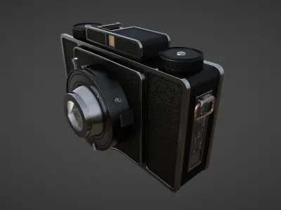 Retro Camera - Luxa Six 3D model
