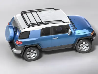 Toyota FJ-cruiser 2008 3D model