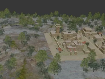 map-pubg The 6th Anniversary 3D model