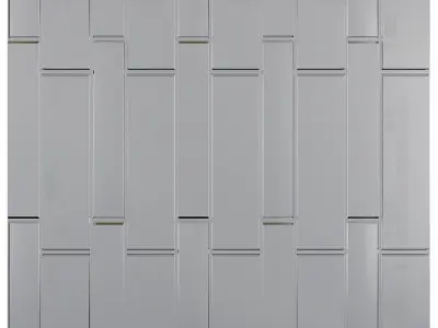 Wall Panel 3d model Low-poly 3D model get