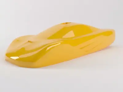 The silhouette of the car MCLAREN F1 3D print model