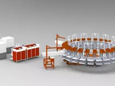 Round Machine  3D print model