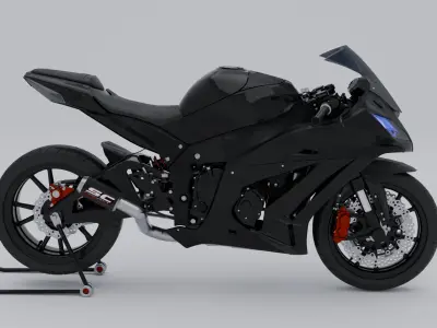 Kawasaki 3D model