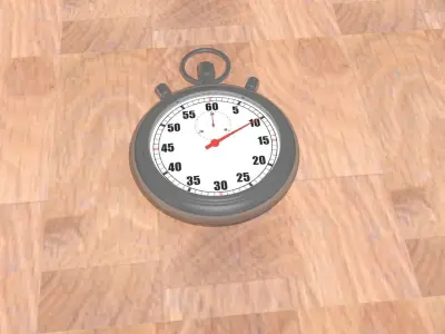 Stopwatch Chronometer 3D model