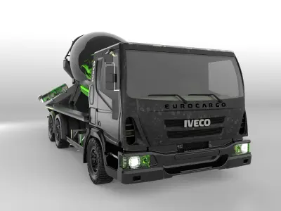 iveco truck 3D model
