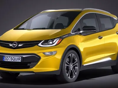 Opel Ampera-e 2017 3D model