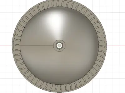 Fan for aspirating hood 3D print model