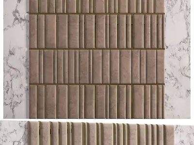 panel marble wall panels 3D model purchase
