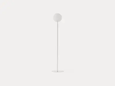 IC Lights F1 Floor Lamp - Chrome Low-poly 3D model