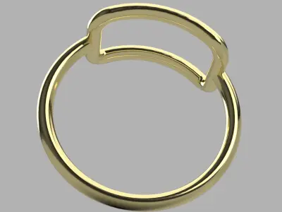 PIPE RING size G-Z in 2mm and 3mm 3D print model