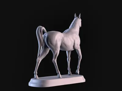 Arabian Horse 3D print model
