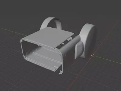 VW Golf 4 1998-2004 Armrest Armrest Cover 3D print model