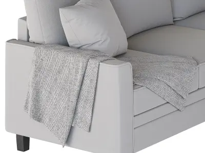 Mainstays Auden Classic Modern sofa 3D model