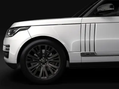 Range Rover SV Autobiography Landaulet L405 2018 3D model