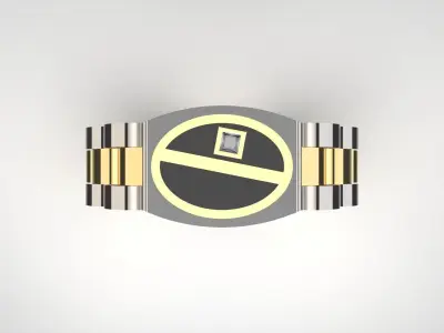 rolex man ring ror0003 3D print model