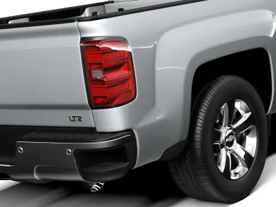 Chevrolet Silverado 2014 Regular Cab 3D model