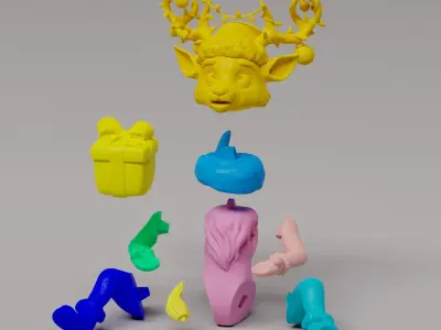 Collection of Christmas decorations 2022