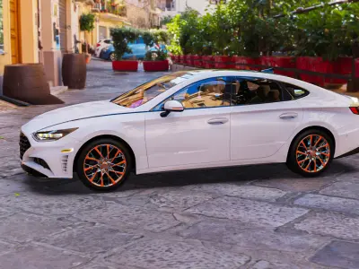 Hyundai Sonta Limited 2020 3D model