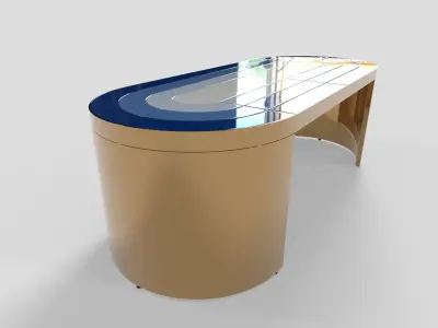 Luxury table 3D model