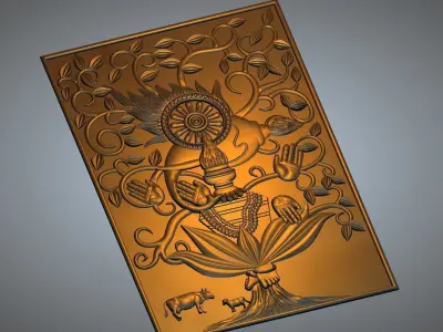 frame design 3D print model