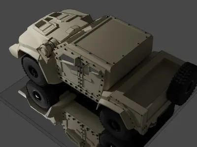 Joint Light Tactical Vehicle - Ready to print 3D print model