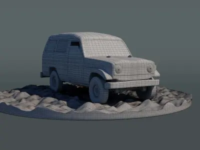 Toyota Land Cruiser 3D model