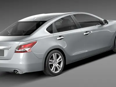 Nissan Altima Sedan 2013 3D model
