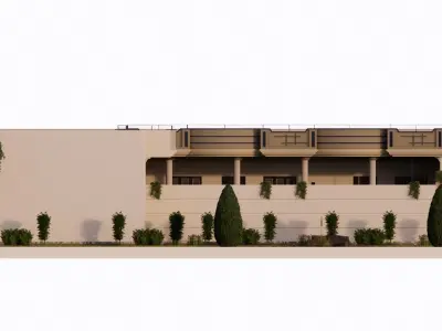 traditional village house  Free 3D model