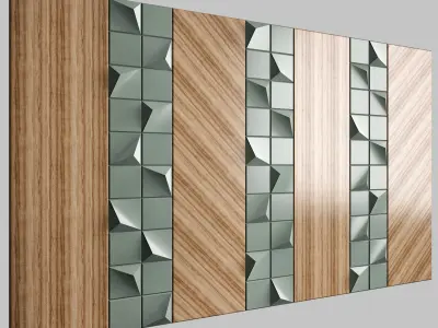 Wall Panel 33 3D model