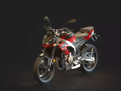 Base model  Aprilia Tuono 457 2025 3D model