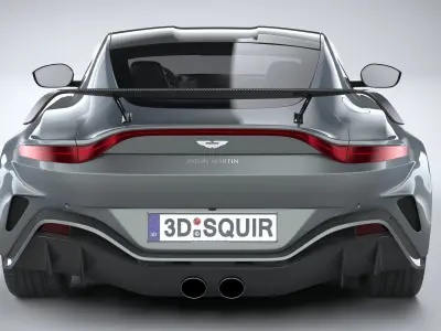 Aston Martin V12 Vantage 2023 3D model