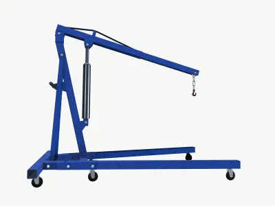 Engine Crane 3D model