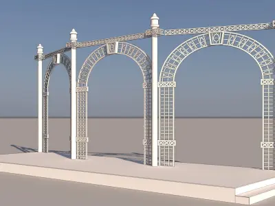 Jali Stage 3D model