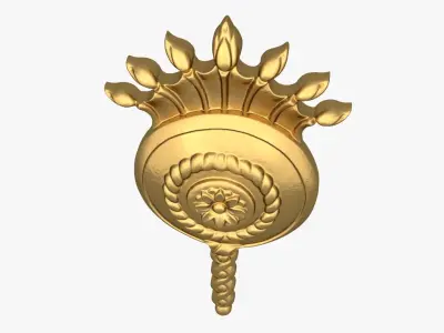 Classic decor ornament 225 3D model