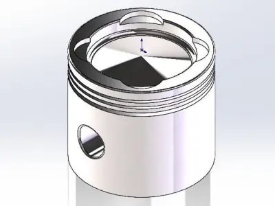 Piston Head 3D print model