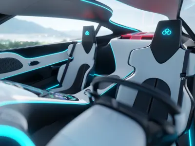 JULIETTA 3D CAR MODEL 3D model