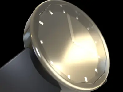 Lit Watch  Free 3D model