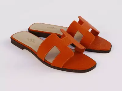 HERMES ORAN SANDAL 3D model