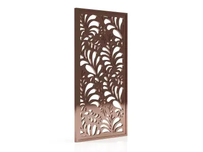 Decorative Pattern CNC Wall Partition 3d Panel 007 Free 3D model