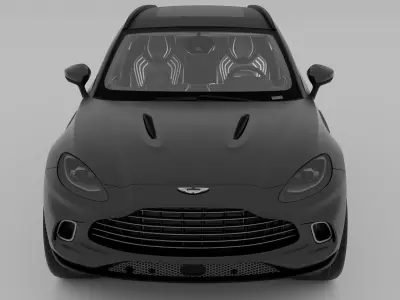 Aston Martin DBX 3D model