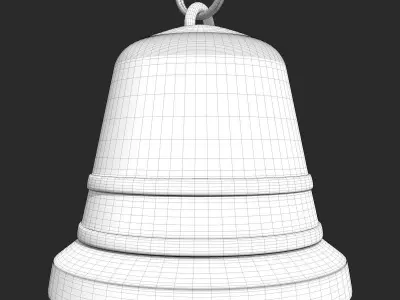 Bell 3D Model metal 3D model