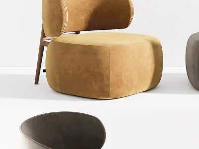 single chair Modern 3D model