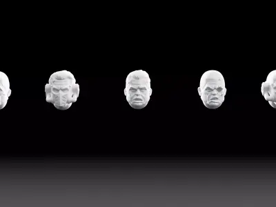 Marines Squad Free 3D print model