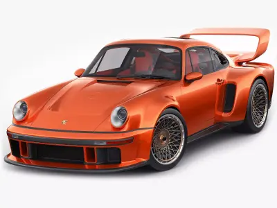 Singer 911 DLS Turbo Track 3D model